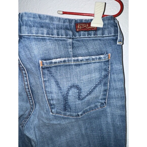 Citizens of Humanity Womens Jeans Size 30 FAYE Low Waist Full Leg Stretch Flares - Picture 9 of 16